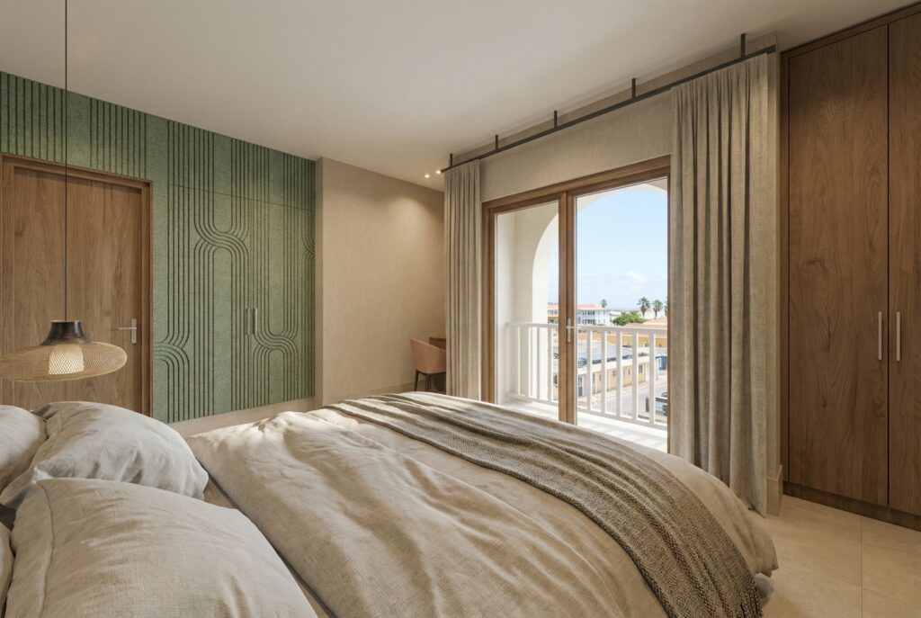 Flora-Boutique-Resort-Curacao-FLORA_Penthouse_Slaapkamer_2b