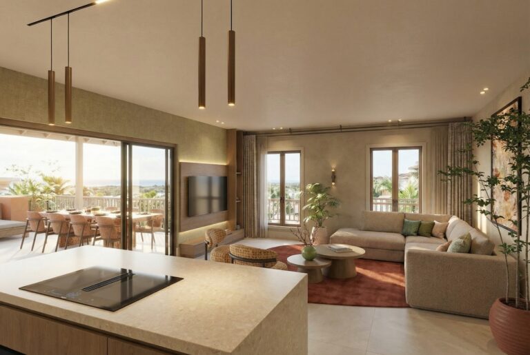 Penthouse woonkamer